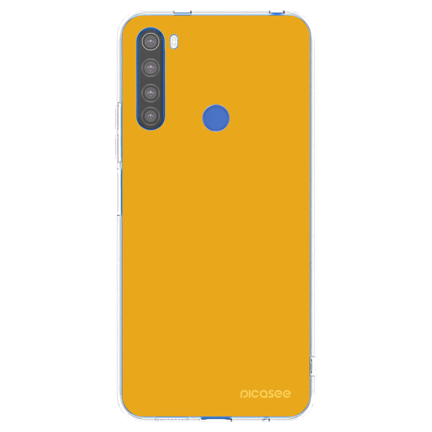 Picasee silikonowe przeźroczyste etui na Xiaomi Redmi Note 8T - Sun