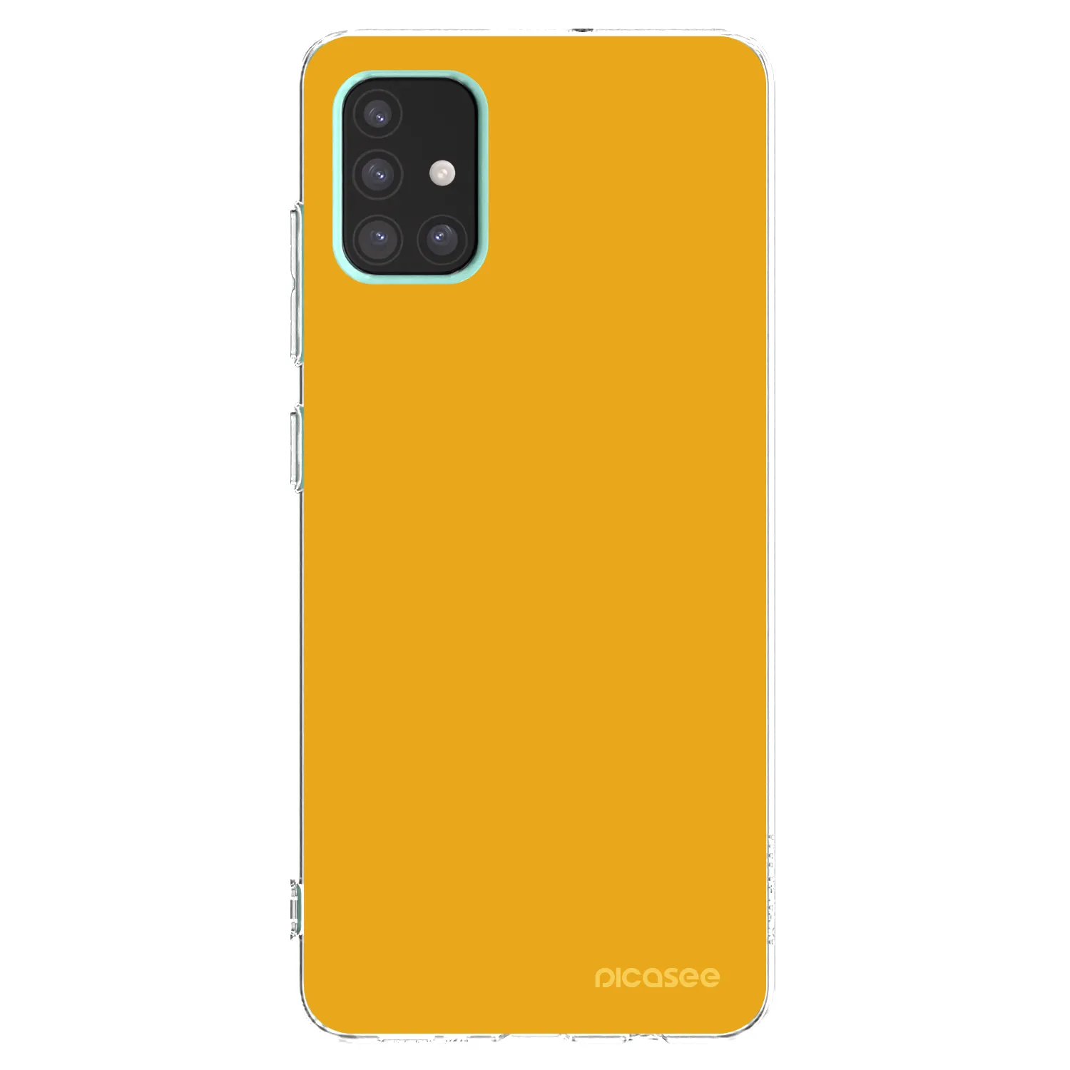 Picasee silikonowe przeźroczyste etui na Samsung Galaxy A51 A515F - Sun