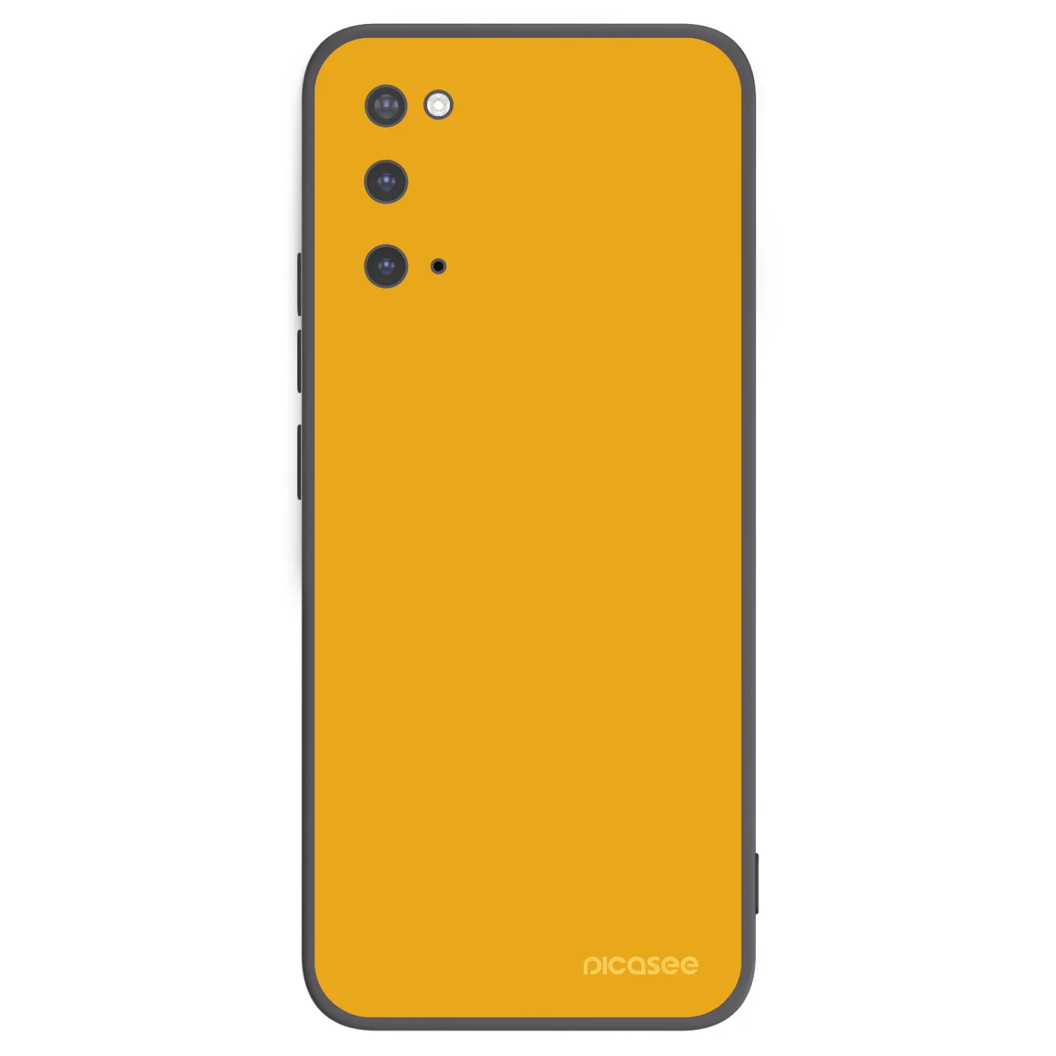 Picasee silikonowe czarne etui na Samsung Galaxy S20 G980F - Sun