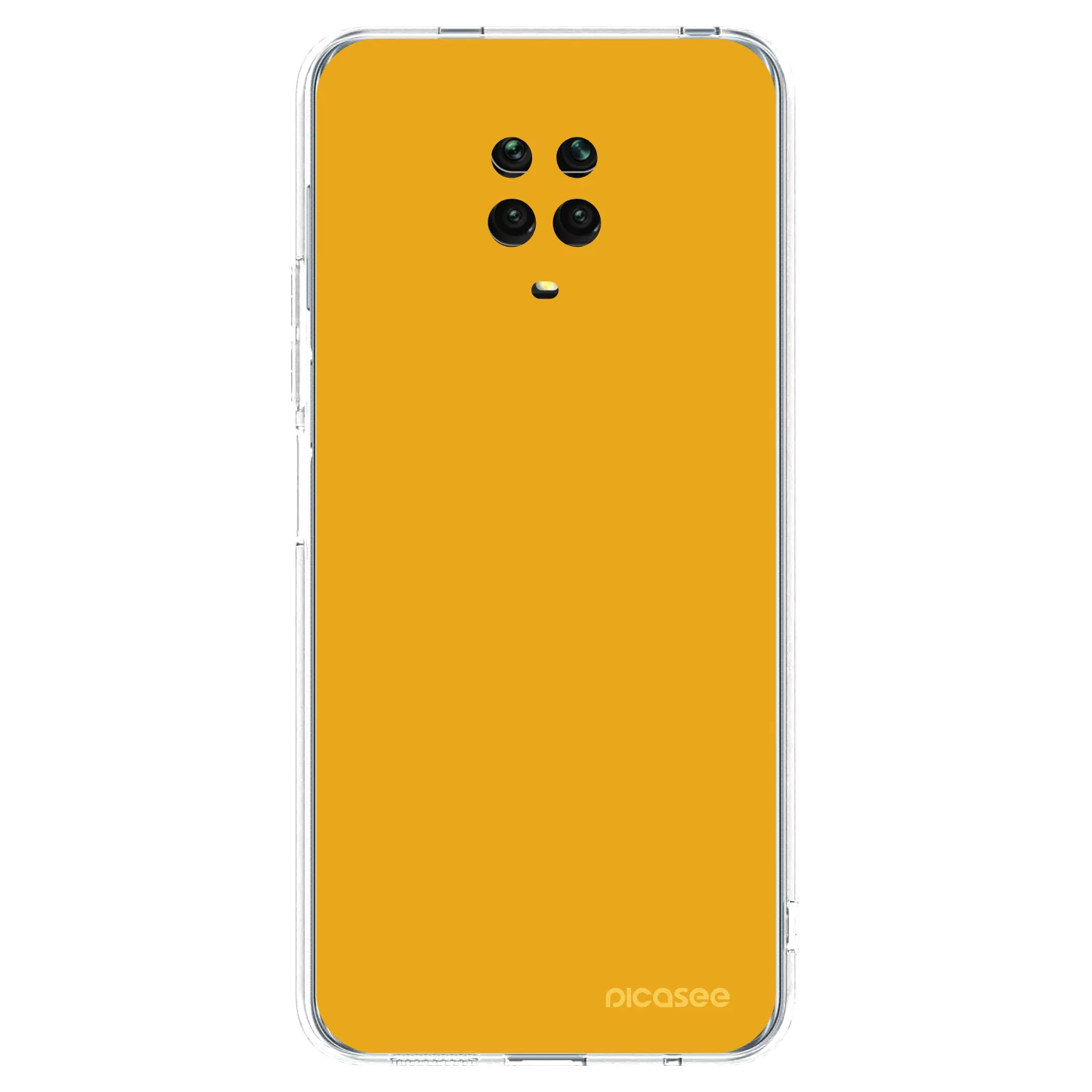 Picasee silikonowe przeźroczyste etui na Xiaomi Redmi Note 9 Pro - Sun