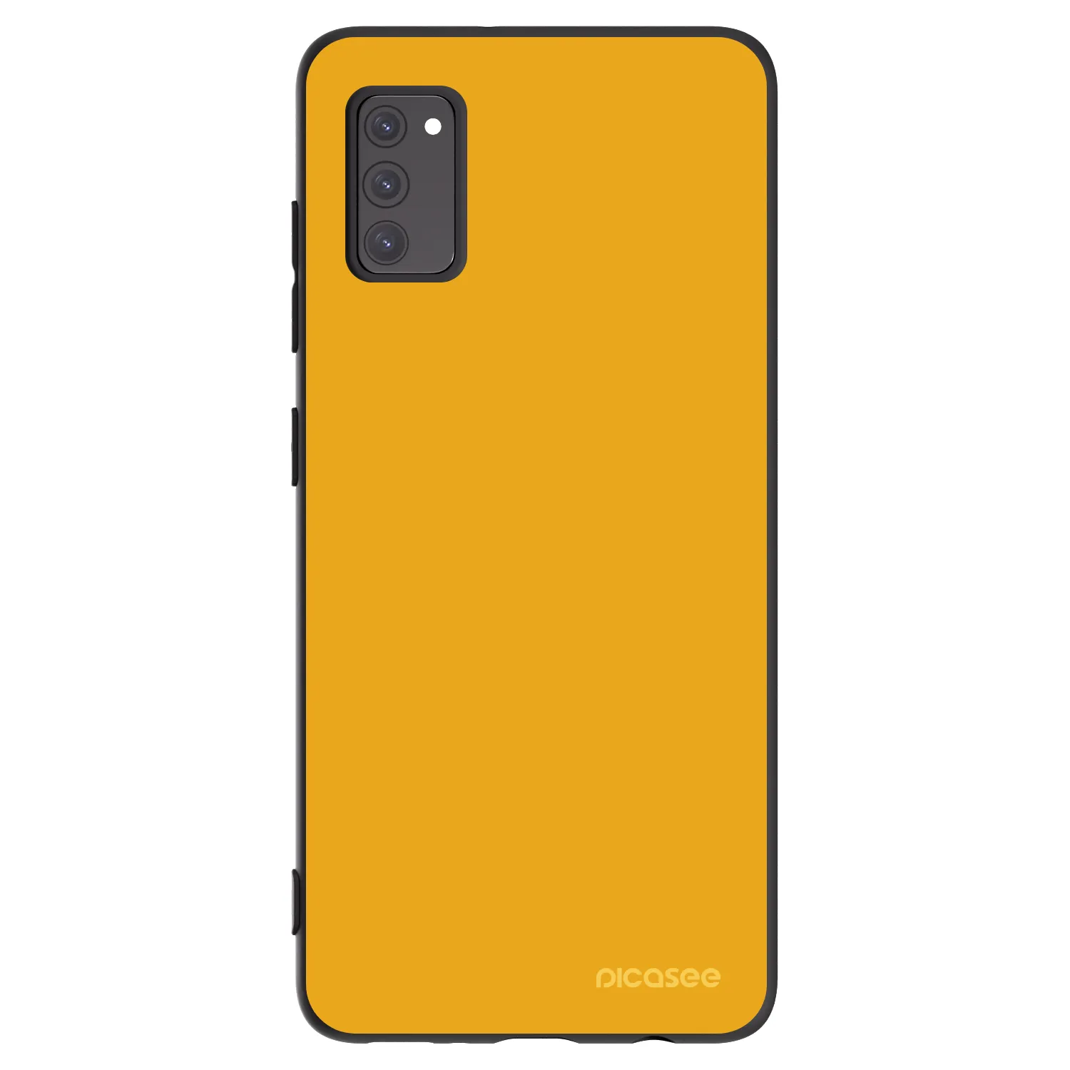 Picasee silikonowe czarne etui na Samsung Galaxy A41 A415F - Sun