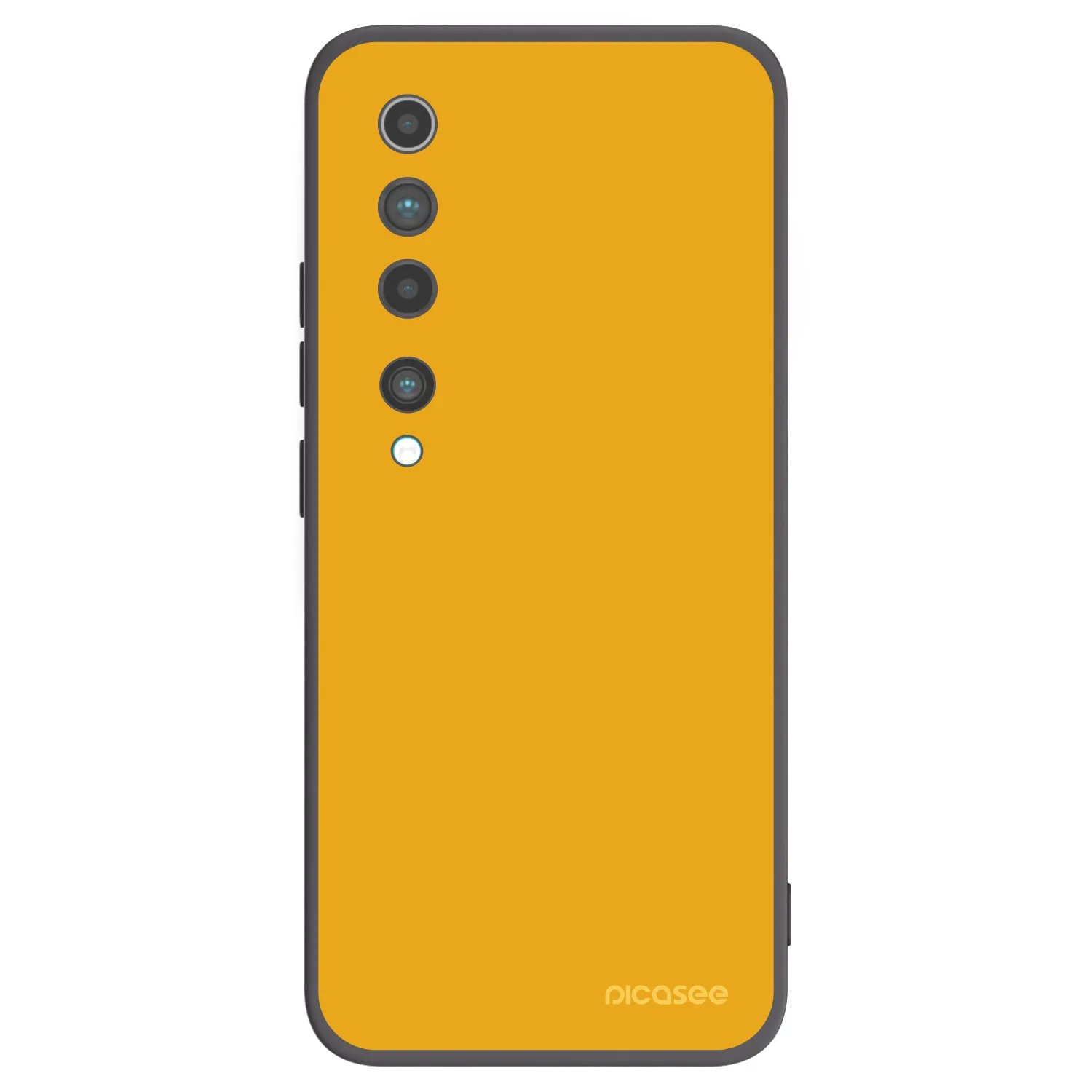 Picasee silikonowe czarne etui na Xiaomi Mi 10 - Sun