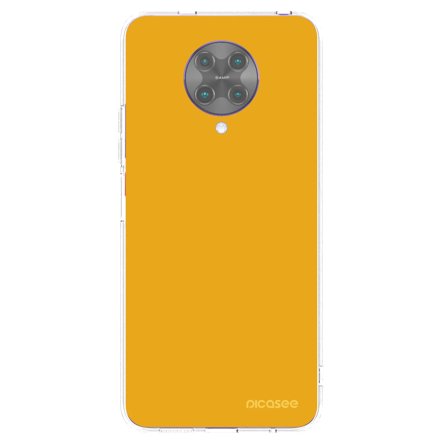 Picasee silikonowe przeźroczyste etui na Xiaomi Poco F2 Pro - Sun