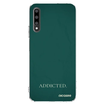 Picasee silikonowe przeźroczyste etui na Honor 9X Pro - Addicted
