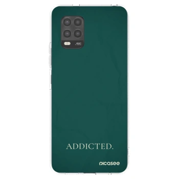 Picasee silikonowe przeźroczyste etui na Xiaomi Mi 10 Lite - Addicted