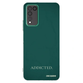 Picasee silikonowe przeźroczyste etui na Honor 10X Lite - Addicted