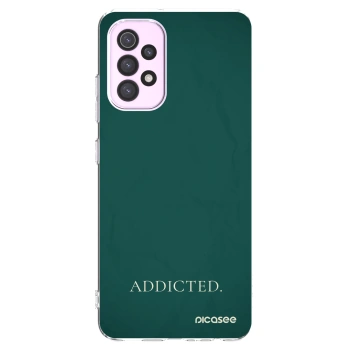 Picasee silikonowe przeźroczyste etui na Samsung Galaxy A32 5G A326B - Addicted