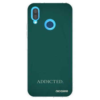 Picasee silikonowe przeźroczyste etui na Huawei P20 Lite - Addicted