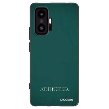 Picasee silikonowe czarne etui na Xiaomi 11T Pro - Addicted