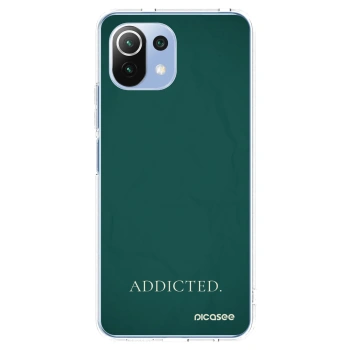 Picasee silikonowe przeźroczyste etui na Xiaomi 11 Lite 5G NE - Addicted