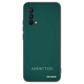 Picasee silikonowe czarne etui na Realme GT Master Edition 5G - Addicted