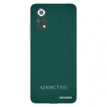 Picasee silikonowe przeźroczyste etui na Xiaomi Poco X4 Pro 5G - Addicted