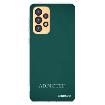 Picasee silikonowe przeźroczyste etui na Samsung Galaxy A33 5G A336 - Addicted