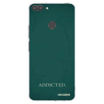 Picasee silikonowe przeźroczyste etui na Huawei P Smart - Addicted