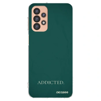 Picasee silikonowe przeźroczyste etui na Samsung Galaxy A23 A236B 5G - Addicted