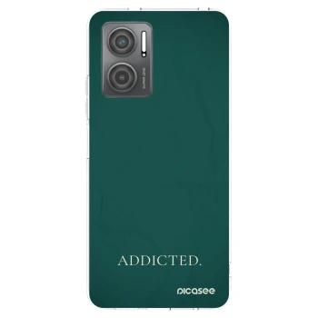 Picasee silikonowe przeźroczyste etui na Xiaomi Redmi 10 5G - Addicted