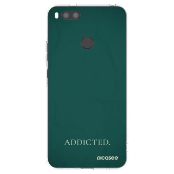Picasee silikonowe przeźroczyste etui na Xiaomi Redmi A1 - Addicted