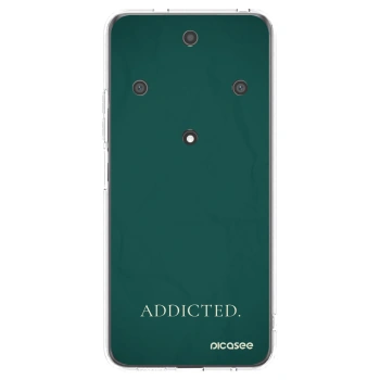 Picasee silikonowe przeźroczyste etui na Honor Magic5 Lite 5G - Addicted