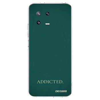 Picasee silikonowe przeźroczyste etui na Xiaomi 13 Pro - Addicted