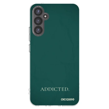 Picasee silikonowe przeźroczyste etui na Samsung Galaxy A34 5G A346B - Addicted