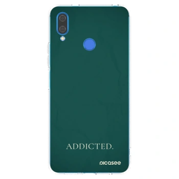 Picasee silikonowe przeźroczyste etui na Huawei Nova 3i - Addicted