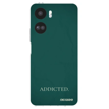 Picasee silikonowe przeźroczyste etui na Honor 90 Lite 5G - Addicted