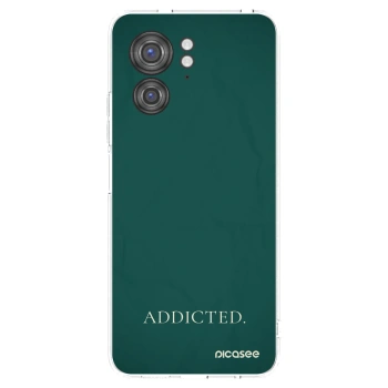 Picasee silikonowe przeźroczyste etui na Motorola Edge 40 - Addicted