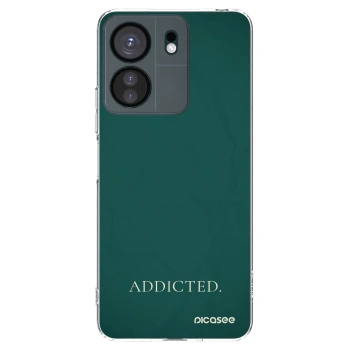 Picasee silikonowe przeźroczyste etui na Xiaomi Redmi 13C 4G - Addicted