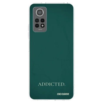 Picasee silikonowe przeźroczyste etui na Xiaomi Redmi Note 12 Pro 4G - Addicted