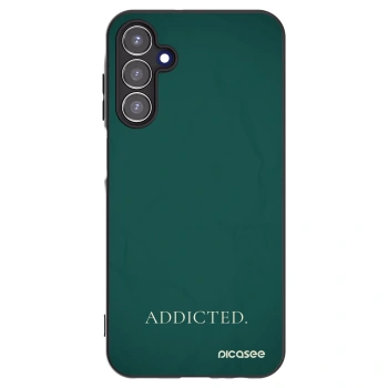 Picasee silikonowe czarne etui na Samsung Galaxy A15 A156B 5G - Addicted