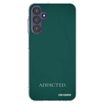 Picasee silikonowe przeźroczyste etui na Samsung Galaxy A15 A155F 4G - Addicted