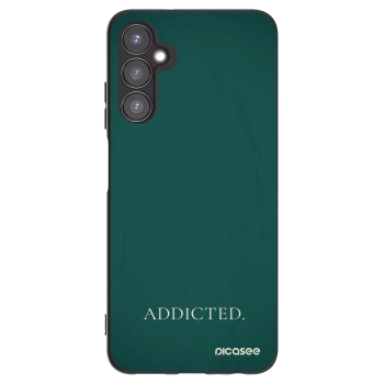 Picasee silikonowe czarne etui na Samsung Galaxy A05s A057G - Addicted