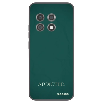 Picasee silikonowe czarne etui na OnePlus 11 5G - Addicted