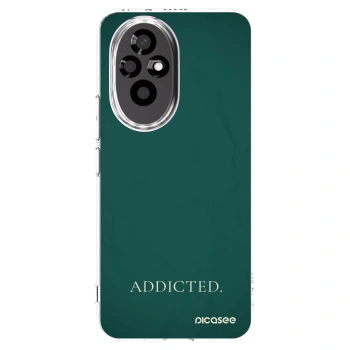 Picasee silikonowe przeźroczyste etui na Honor 200 Pro 5G - Addicted