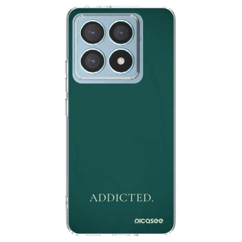 Picasee silikonowe przeźroczyste etui na Xiaomi 14T Pro - Addicted