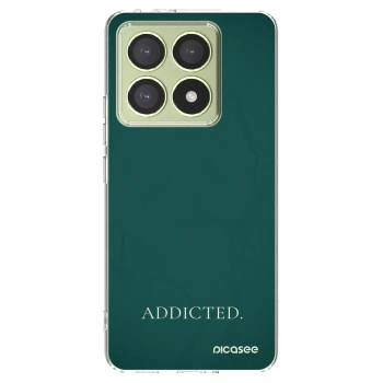 Picasee silikonowe przeźroczyste etui na Xiaomi 14T - Addicted