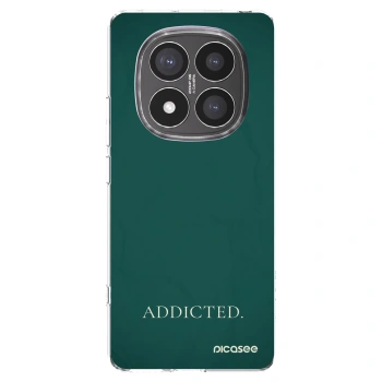 Picasee silikonowe przeźroczyste etui na Xiaomi Redmi Note 14 Pro+ 5G - Addicted