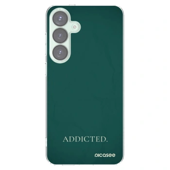 Picasee silikonowe przeźroczyste etui na Samsung Galaxy S25+ 5G - Addicted