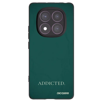 Picasee silikonowe czarne etui na Xiaomi Redmi Note 14 Pro 4G - Addicted