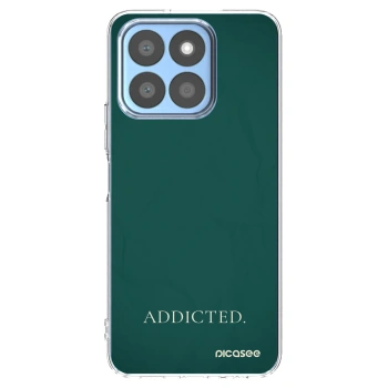 Picasee silikonowe przeźroczyste etui na Honor X8c - Addicted