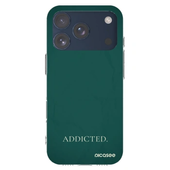 Picasee silikonowe przeźroczyste etui na Apple iPhone 17 Pro - Addicted