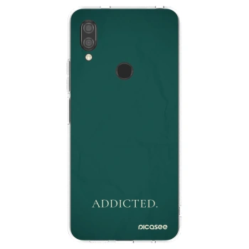 Picasee silikonowe przeźroczyste etui na Xiaomi Redmi 7 - Addicted