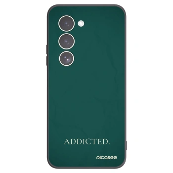 Picasee silikonowe czarne etui na Xiaomi Redmi 15 5G - Addicted