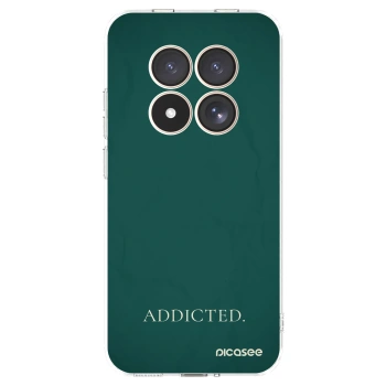Picasee silikonowe przeźroczyste etui na Xiaomi Redmi Note 15 Pro 4G - Addicted