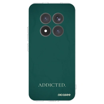 Picasee silikonowe przeźroczyste etui na Xiaomi Redmi Note 15 Pro+ - Addicted