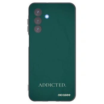 Picasee silikonowe czarne etui na Samsung Galaxy A17 5G - Addicted