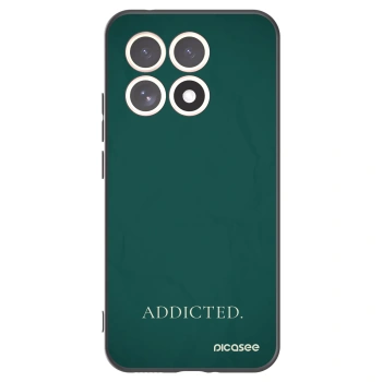 Picasee silikonowe czarne etui na Xiaomi 15T - Addicted
