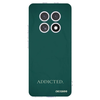 Picasee silikonowe przeźroczyste etui na Xiaomi Redmi Note 15 4G - Addicted