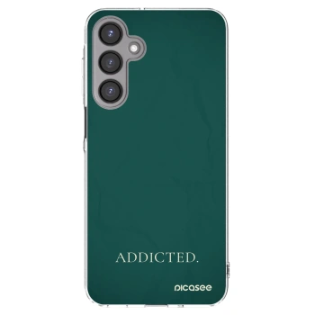 Picasee silikonowe przeźroczyste etui na Samsung Galaxy A16 4G - Addicted