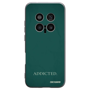 Picasee silikonowe czarne etui na Honor Magic8 Pro 5G - Addicted